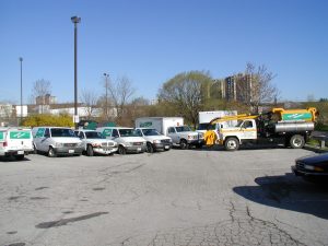 Trouble Shooters Fleet of trucks