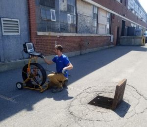 Drain camera and locating