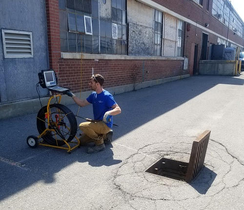 Drain camera and locating