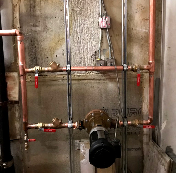 Hot water booster Pump